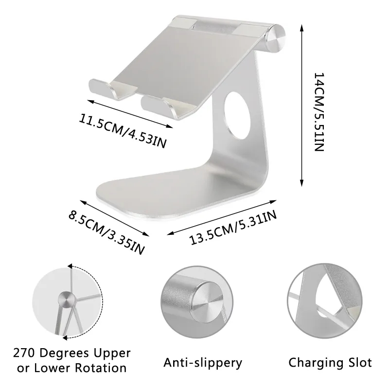 Big Size Tablet Stand Adjustable Desktop Stand Holder