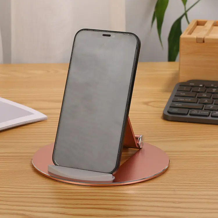 Portable 180 Rotating Completely Flat Shape Lazy Tablet Phone Holder