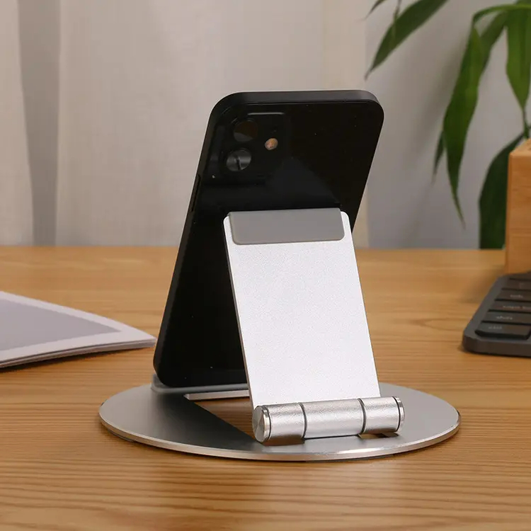 Portable 180 Rotating Completely Flat Shape Lazy Tablet Phone Holder