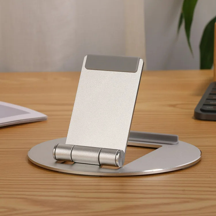 Portable 180 Rotating Completely Flat Shape Lazy Tablet Phone Holder