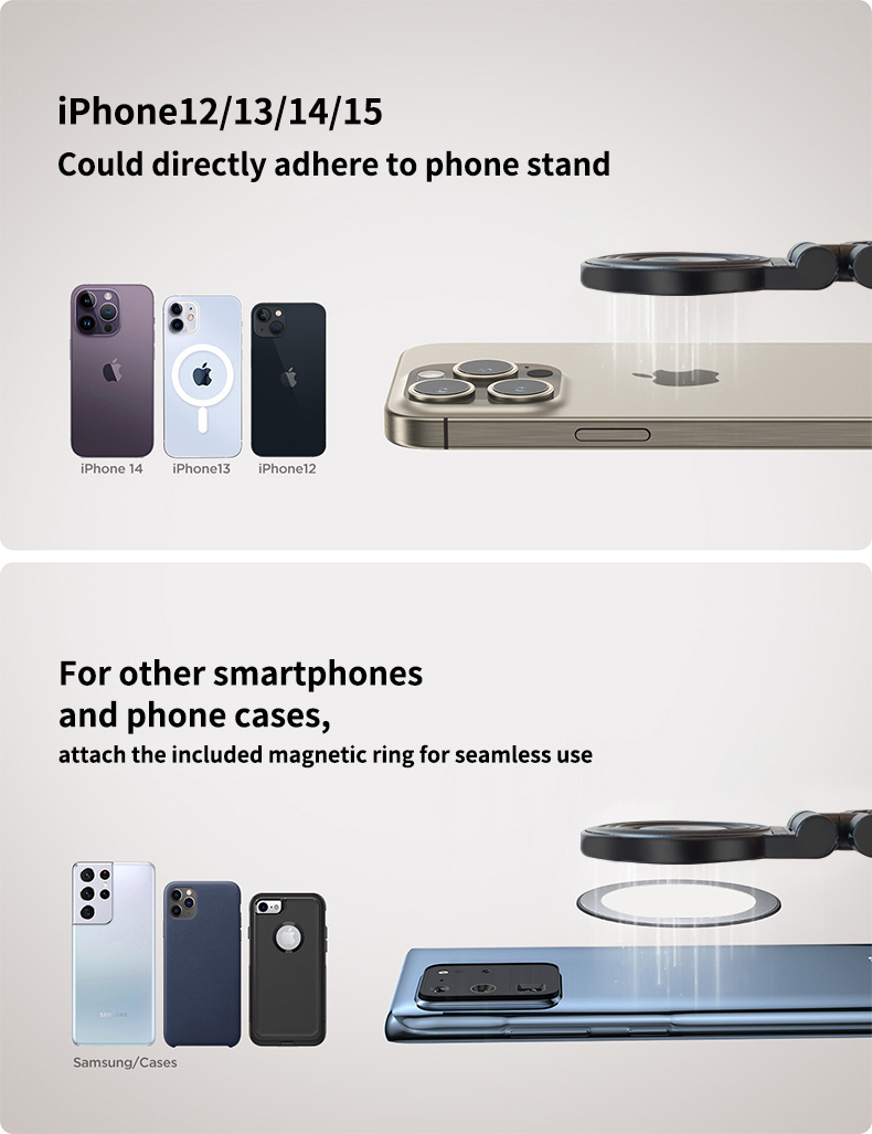 Universal Magnetic Phone Holder Rotation Hands-Free Airplane Phone Mount Universal Magnetic Phone Holder Rotation Hands-Free Airplane Phone Mount