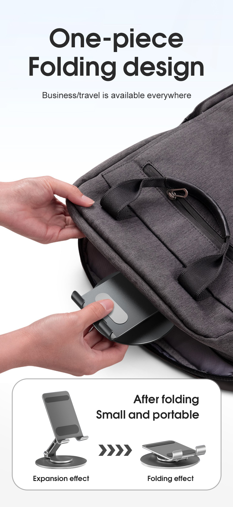 Hot Sale Anti-slip 360 Rotating Aluminum Mobile Phone Holders