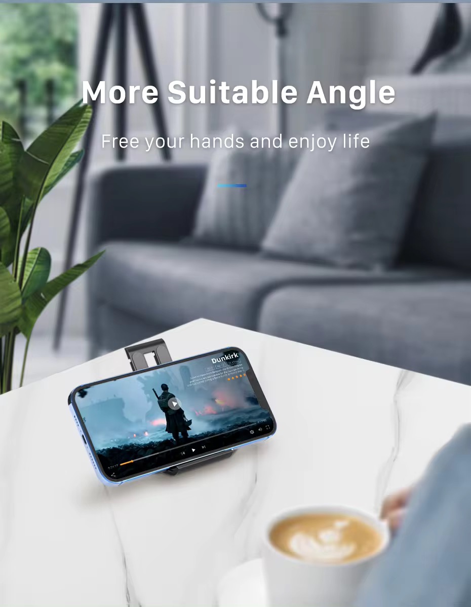New 2024 Products Foldable Tablet Phone Stand Non Slip 6 Levels ABS Compatible