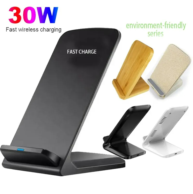 Type C Fast Wireless Mobile Phone Charger Wireless Charger Station QI 15W 30W 15w Wireless Charger Type C Fast Wireless Mobile Phone Charger Wireless Charger Station QI 15W 30W 15w Wireless Charger