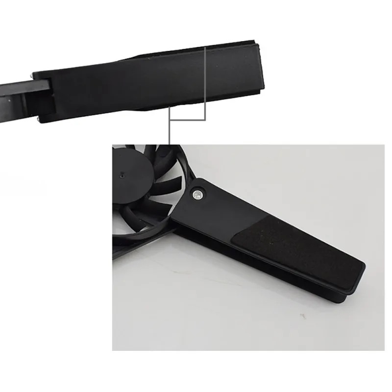 New Laptop Cooling Pad Laptop Cooler USB Powered Cooling Pad Bracket 2 Fans for Laptop
