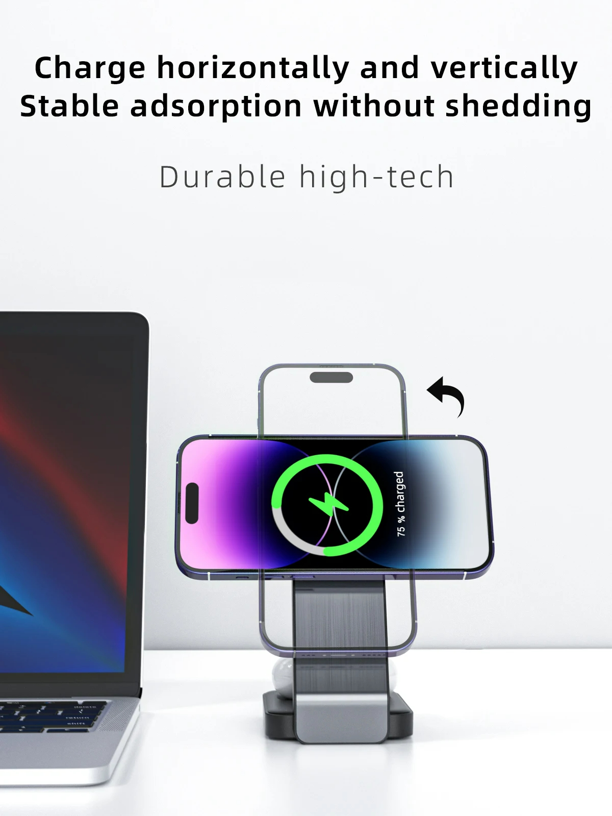 15W Magnetic Macsafe Fast QI Wireless Charging Wireless Fast Charger Station For Apple 3 In 1 15W Magnetic Macsafe Fast QI Wireless Charging Wireless Fast Charger Station For Apple 3 In 1