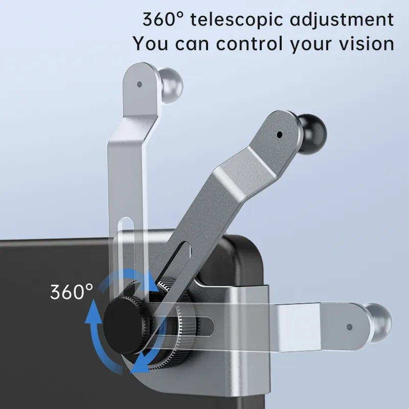 Car Phone Holder aluminum Alloy Car Mount Mechanical Car Mount For Tesla Console Screen