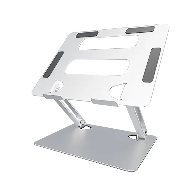 Hot Sale Oem Adjustable Aluminum Laptop Stand Portable Foldable Notebook Holder Riser Metal Notebook