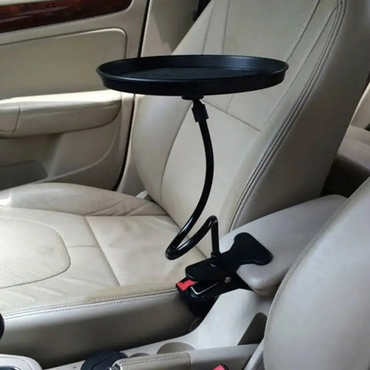 360 Swivel Adjustable Car Food Tray for Cup Holders Mobile Phone Bracket