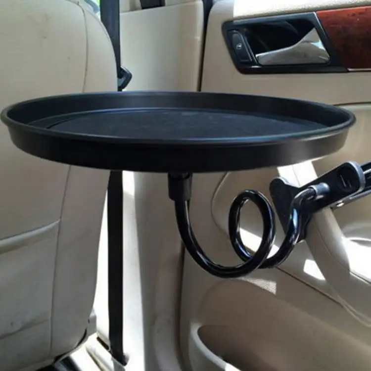360 Swivel Adjustable Car Food Tray for Cup Holders Mobile Phone Bracket