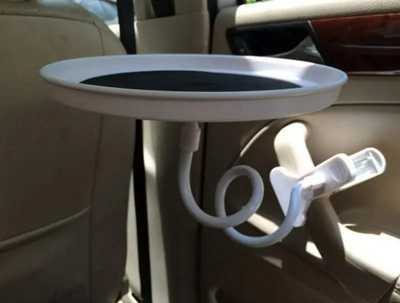 360 Swivel Adjustable Car Food Tray for Cup Holders Mobile Phone Bracket 360 Swivel Adjustable Car Food Tray for Cup Holders Mobile Phone Bracket