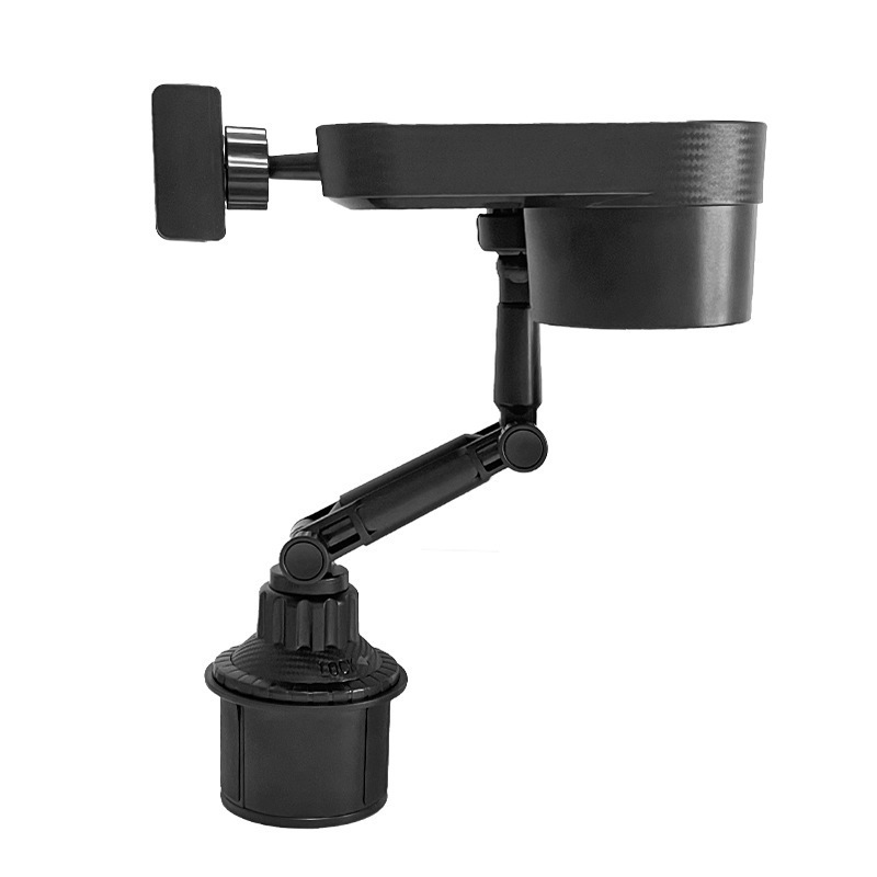 NEW universal Multi-funtional High Quality Black 360 Degree Rotatable Snack Food Tray Holder