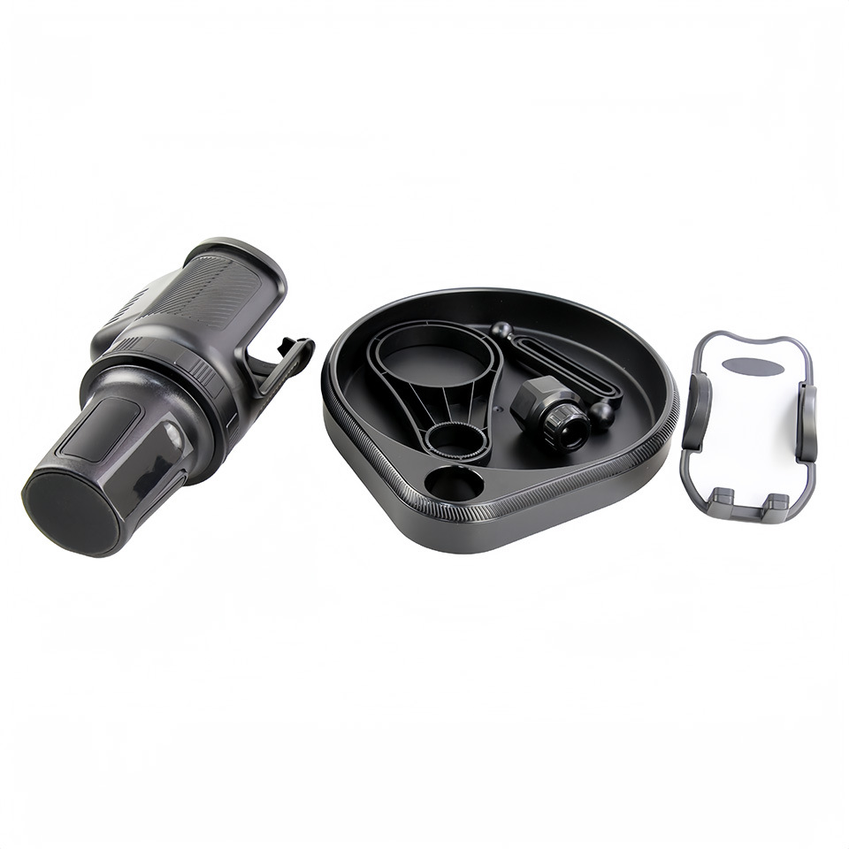 4 in 1 Newest 360 Degree Rotation Car Cup Holder Tray with Phone Slot Swivel Arm and Cup Holder