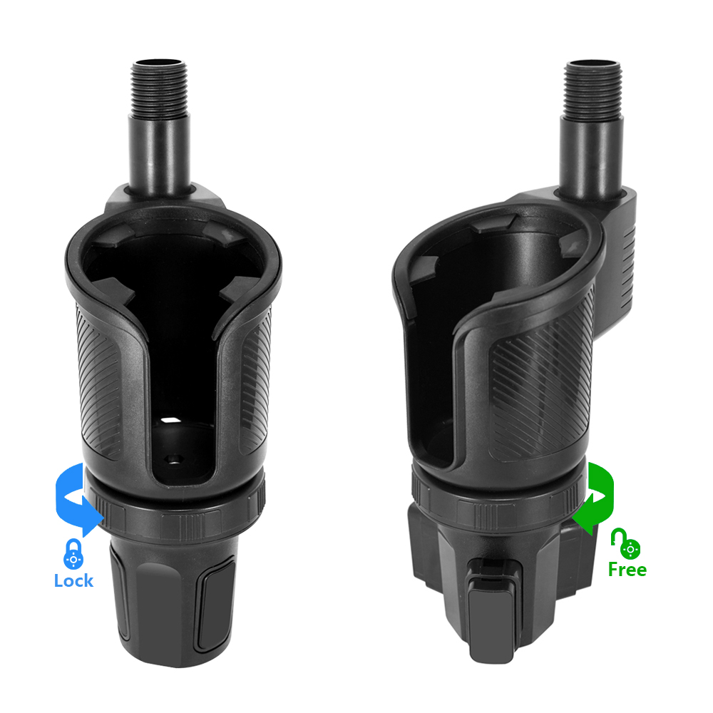 4 in 1 Newest 360 Degree Rotation Car Cup Holder Tray with Phone Slot Swivel Arm and Cup Holder