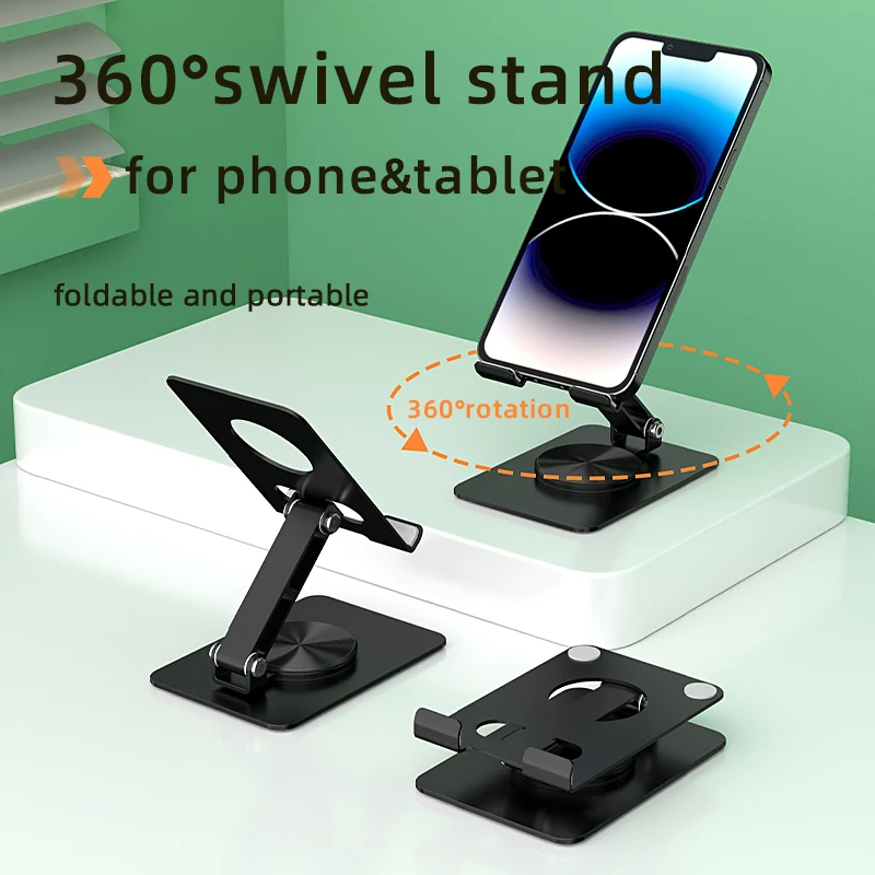 2024 Newest 360 Degree Rotatable Phone and Tablet Holders Support Stands
