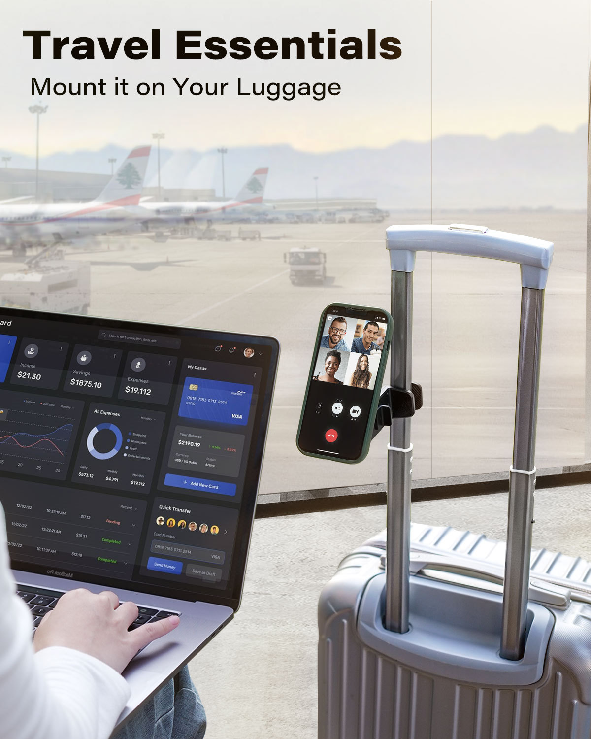 360-degree Rotatable Portable Magnetic Mobile Phone Live Broadcast Stand Live Streaming Holder