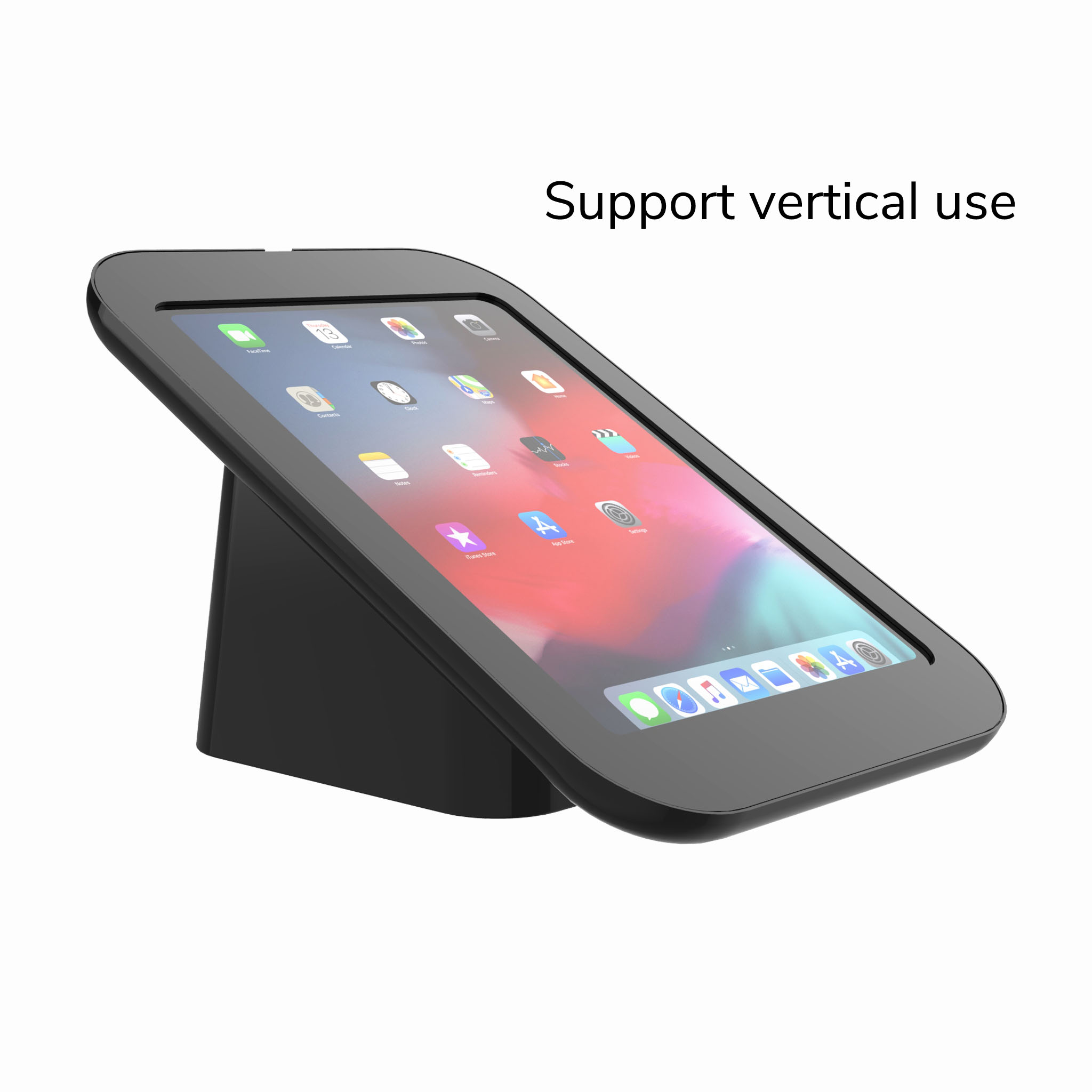 Universal Free standing Security Tablet & iPad Kiosk Counter Display Stand For Samsung Ipad