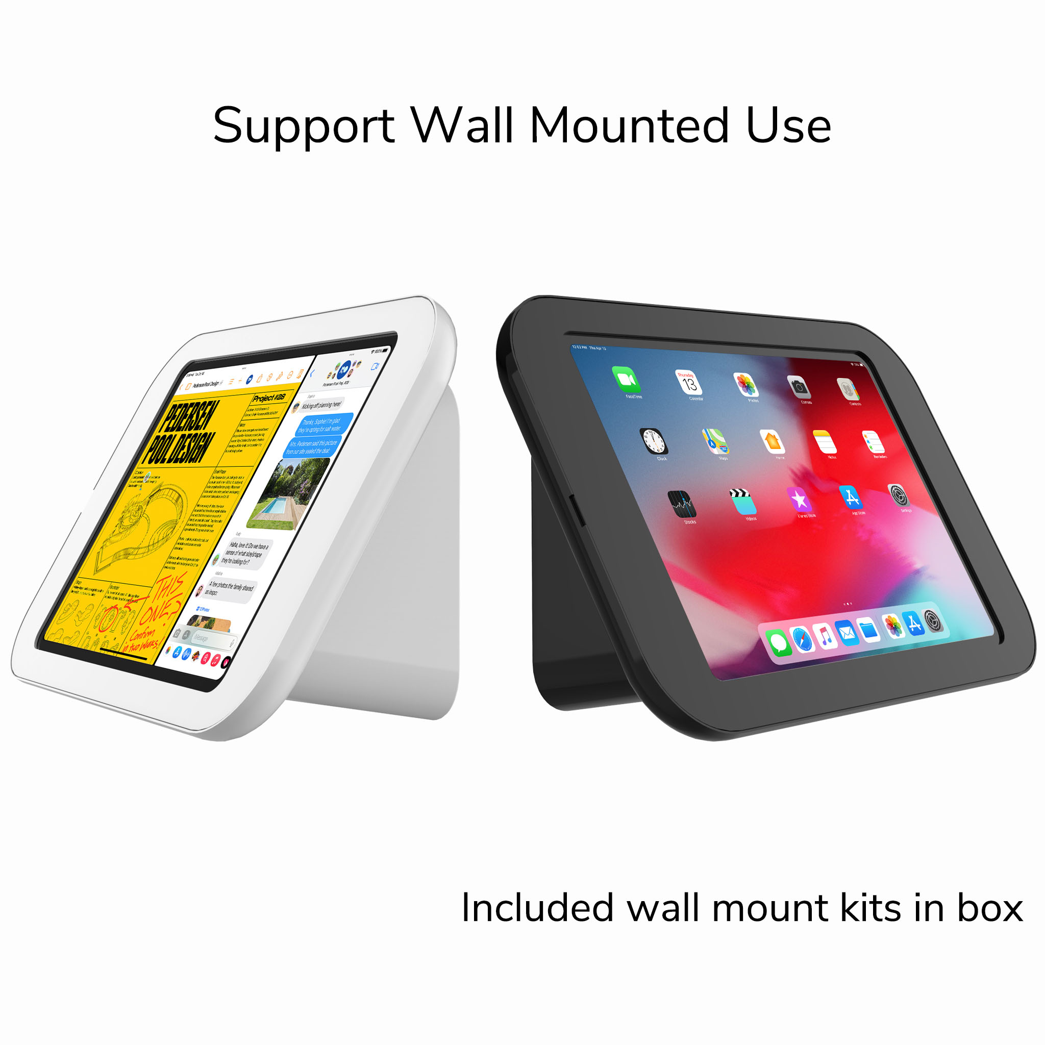 Universal Free standing Security Tablet & iPad Kiosk Counter Display Stand For Samsung Ipad