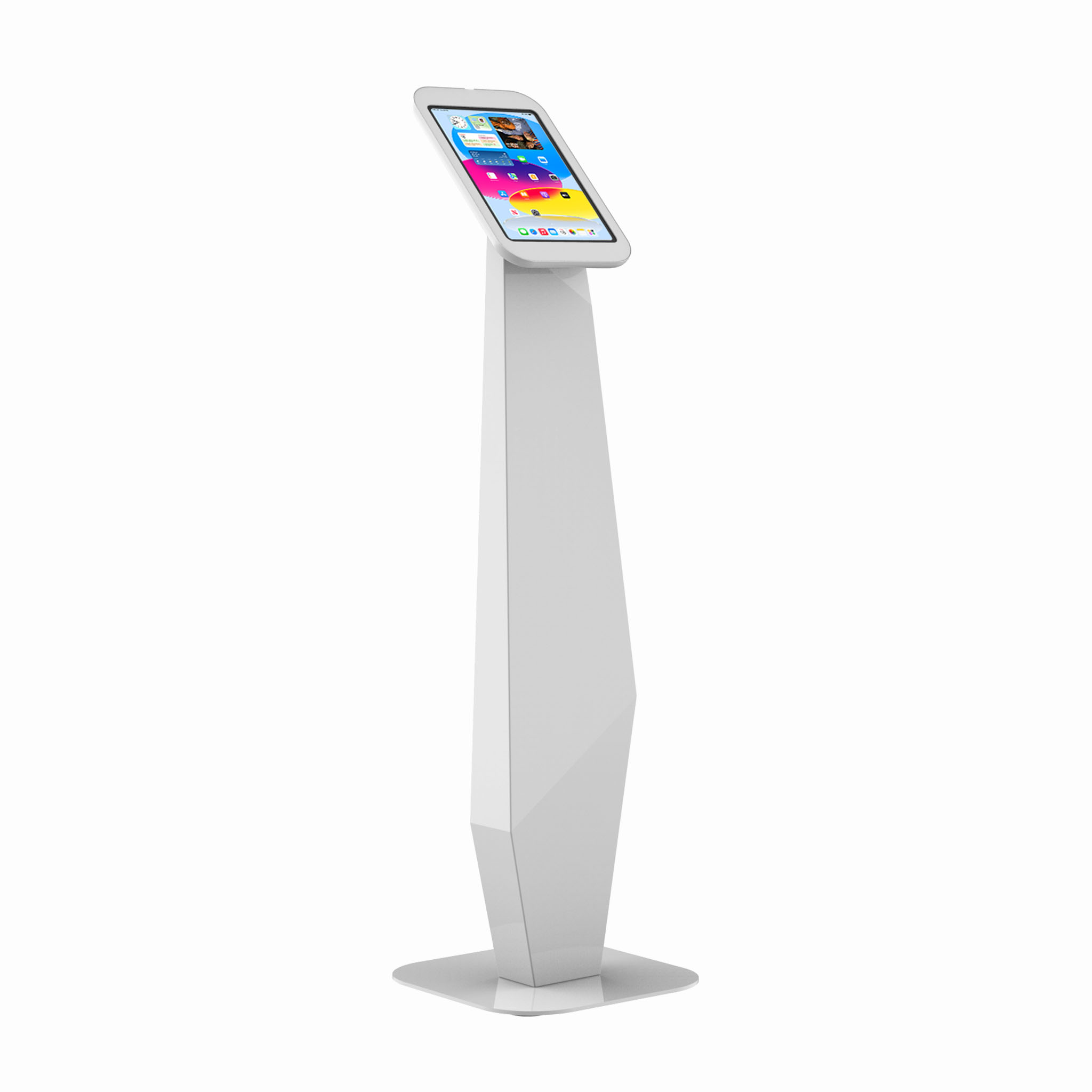 Universal Tablet & iPad Floor Kiosk Exhibition Display Stand For iPad Samsung