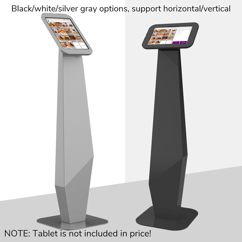 Universal Tablet & iPad Floor Kiosk Exhibition Display Stand For iPad Samsung