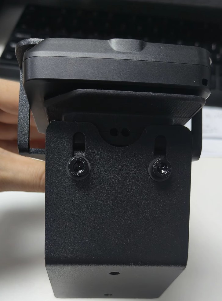 Wall Mounted POS Stand Alongside Kiosk for WIZARPOS Q3 Pinpad 
