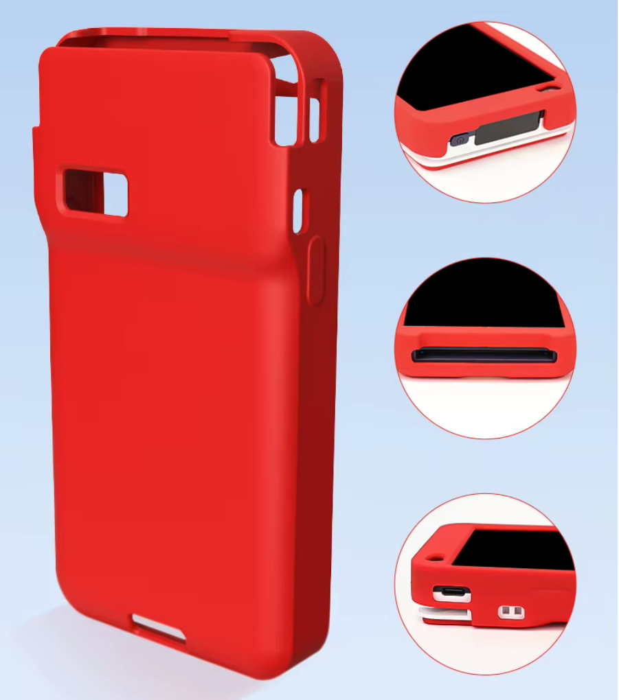 POS Machine Cover Silicone protective Case For Newland N750