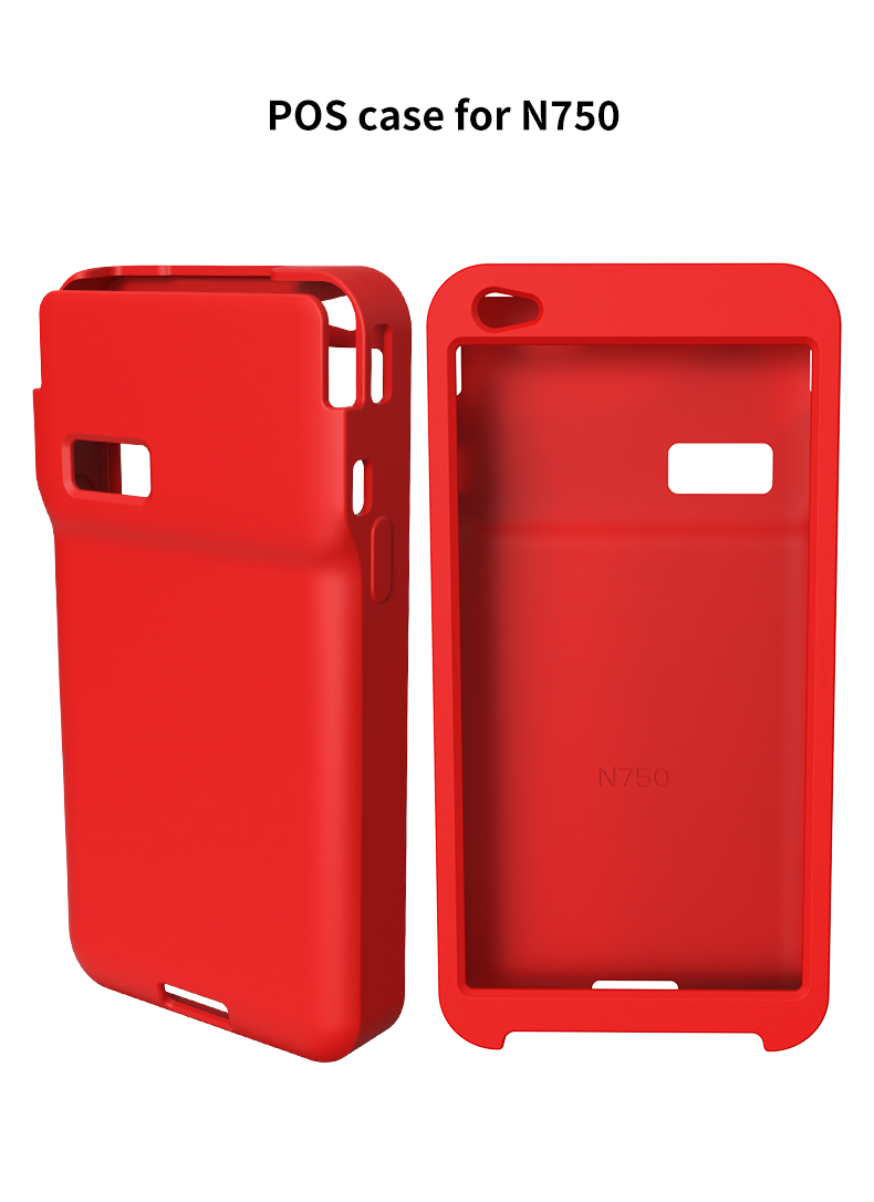 POS Machine Cover Silicone protective Case For Newland N750