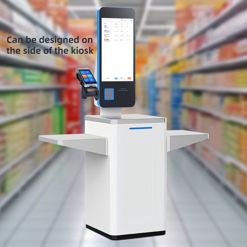 Wall Mounted POS Stand Alongside Kiosk for Newpos NEW9220 Wall Mounted POS Stand Alongside Kiosk for Newpos NEW9220
