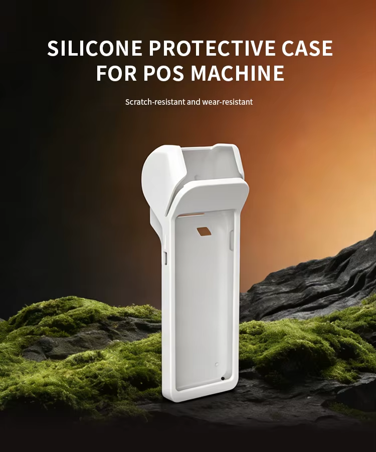POS Machine Cover Silicone Protective Case For Sunmi V3