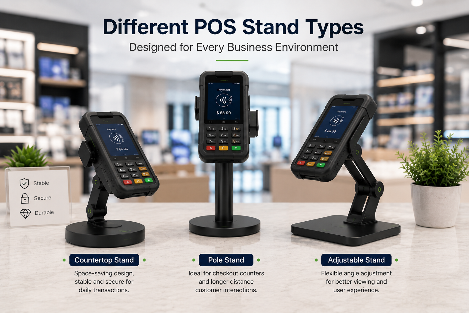 How to Choose the Right POS Stand for Retail Business How to Choose the Right POS Stand for Retail Business