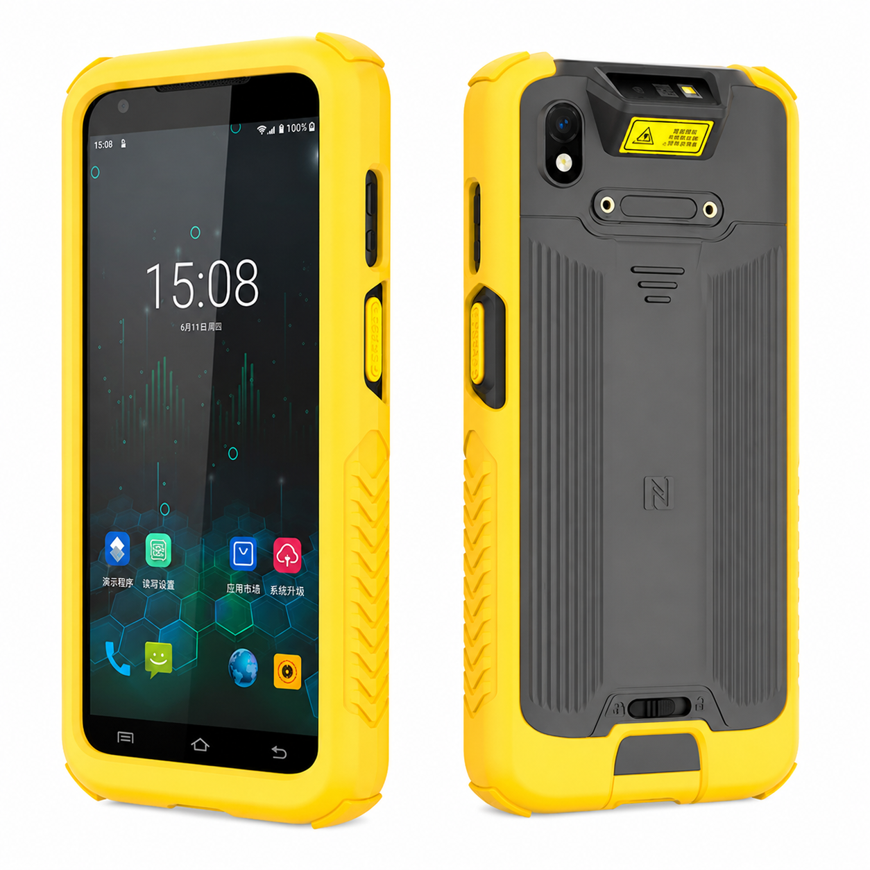 Custom Silicone Protective Case for Newland MT95 PDA Scanner | Shockproof Rubber Cover for Handheld 