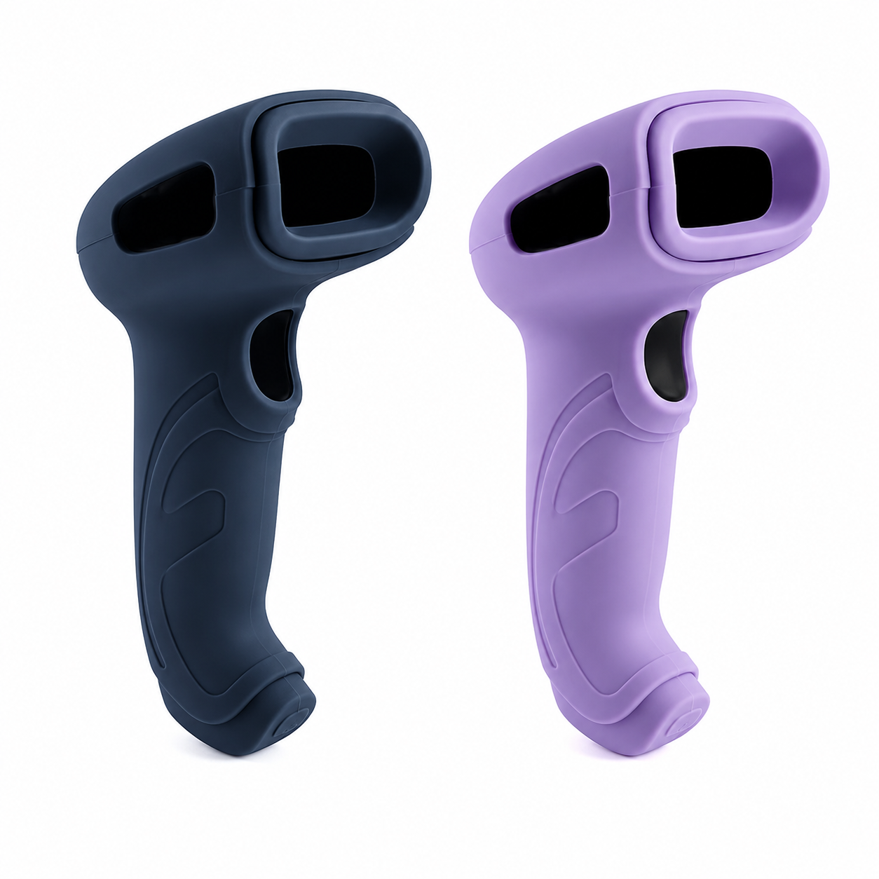 Custom Silicone Protective Case for Wireless Barcode Scanner OEM Anti-Slip Shockproof Cover