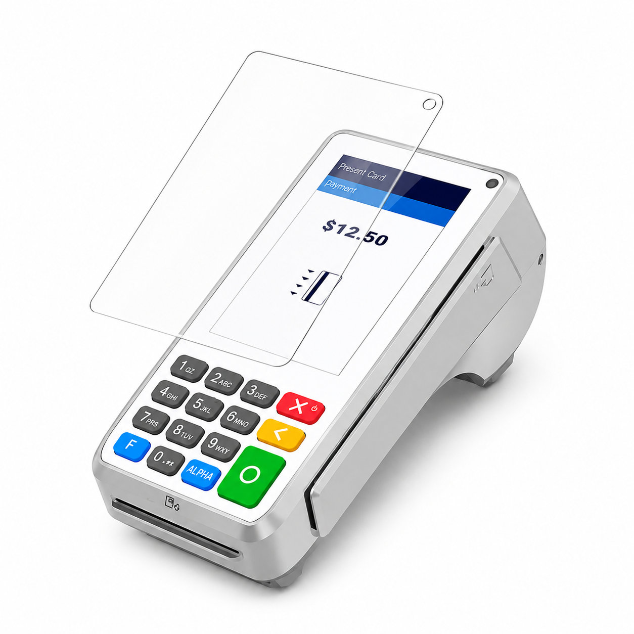 PAX A80 Screen Protector Hydrogel Film  Anti-Scratch Anti-Fingerprint POS Terminal Protection