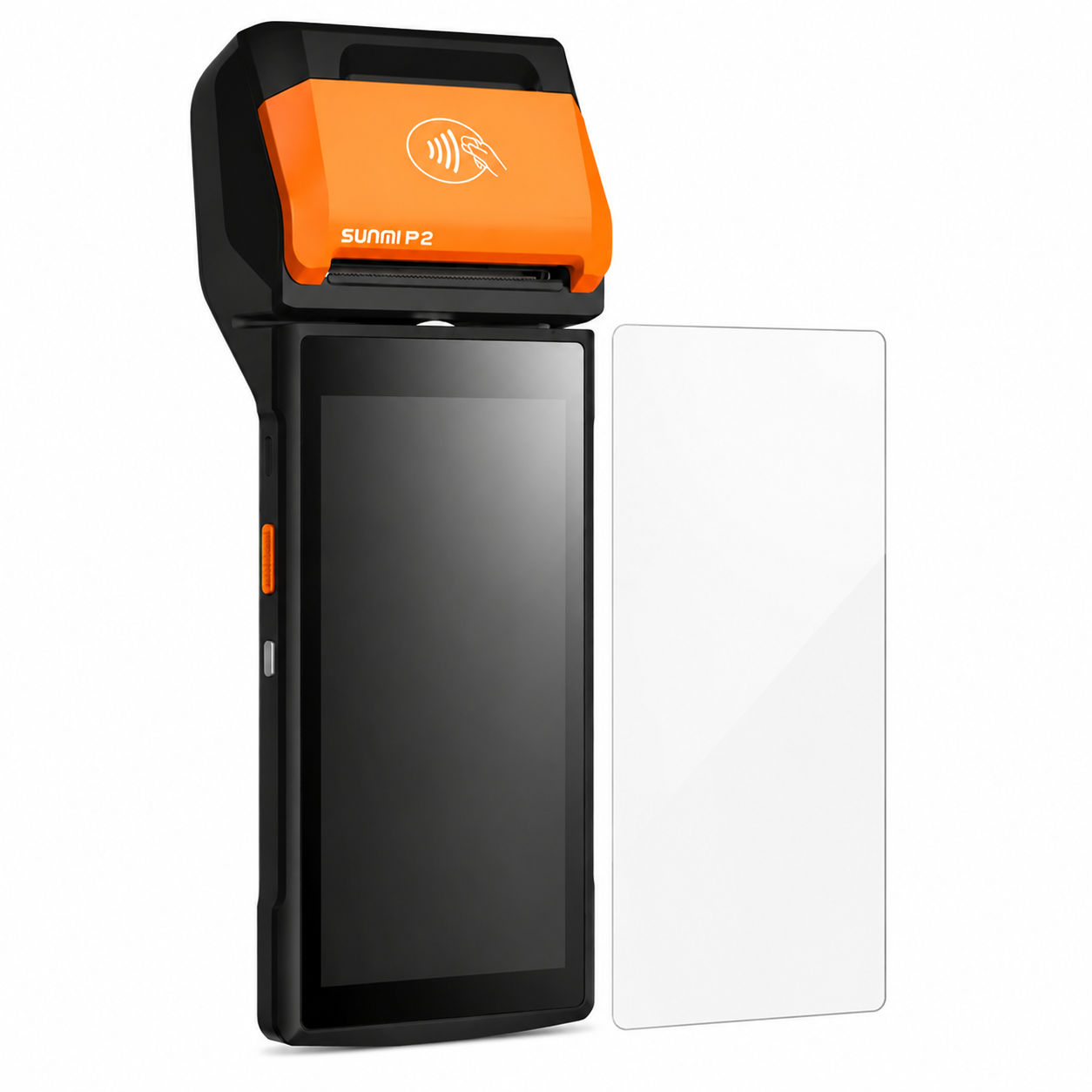 SUNMI P2 Screen Protector Hydrogel Film Anti-Scratch Anti-Fingerprint HD Clear Protection