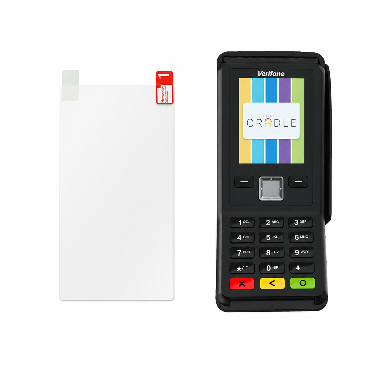 Custom Hydrogel Screen Protector for Verifone V200C POS Terminal Anti-Scratch Protective Film Custom Hydrogel Screen Protector for Verifone V200C POS Terminal Anti-Scratch Protective Film