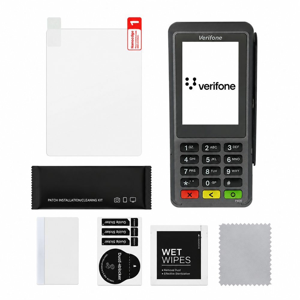 Custom Hydrogel Screen Protector for Verifone P400 POS Terminal Anti-Scratch Protective Film