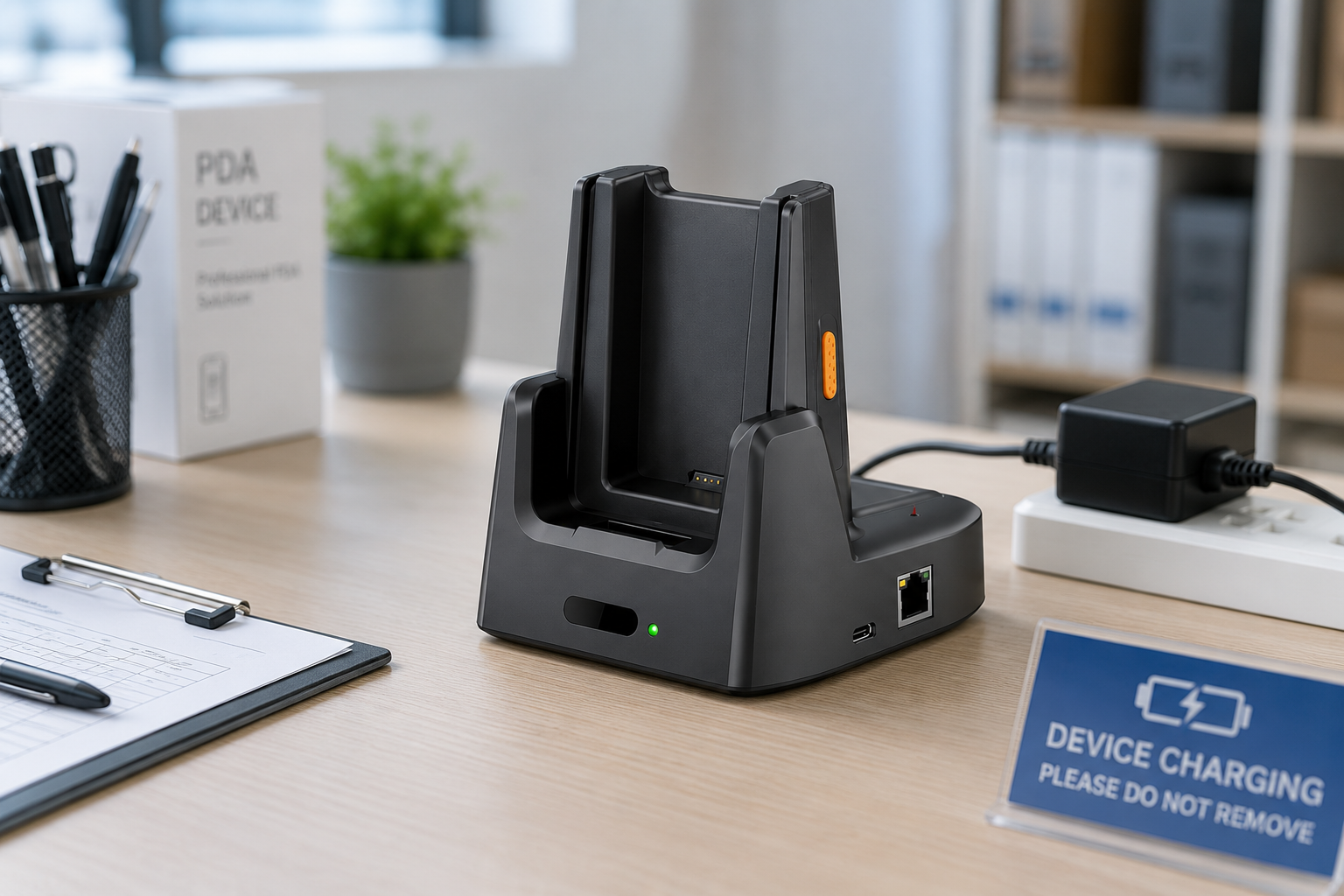 Single Slot Ethernet Charging Cradle for Android PDA Barcode Scanner and Mobile Computer Single Slot Ethernet Charging Cradle for Android PDA Barcode Scanner and Mobile Computer
